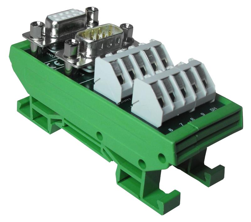 CIM/9W-DMFS TB, INTERFACE, D SUB 9P PLUG & RECPT, TB CAMDENBOSS