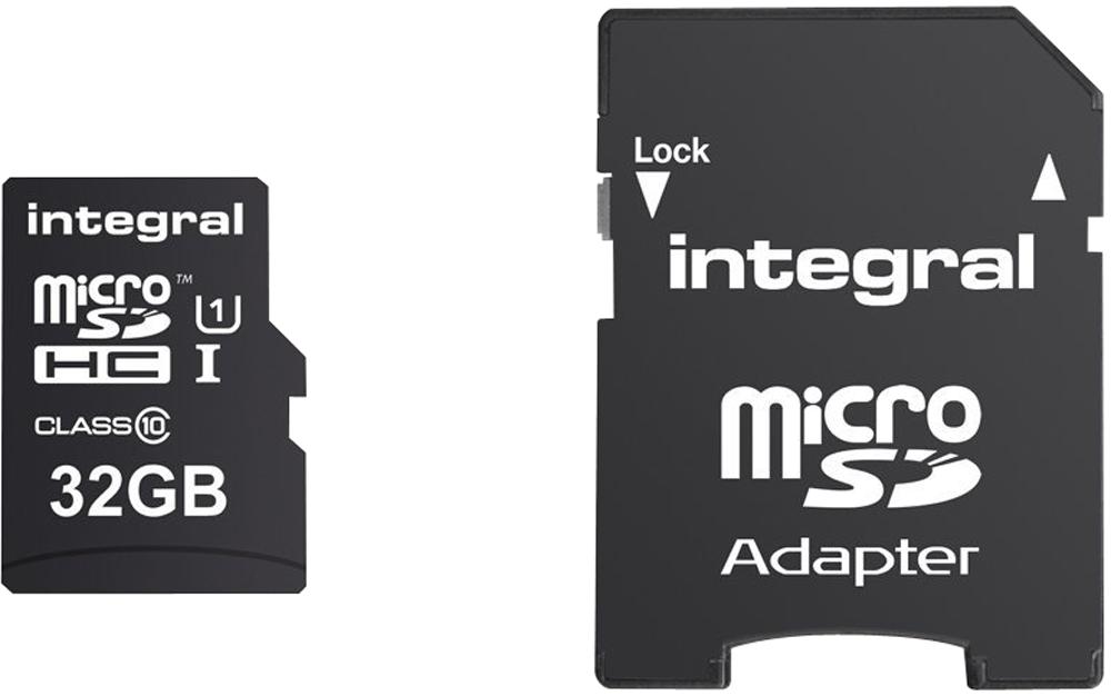 INMSDH32G10-90U1 32GB ULTIMAPRO MICROSD C10 90 MB/S INTEGRAL