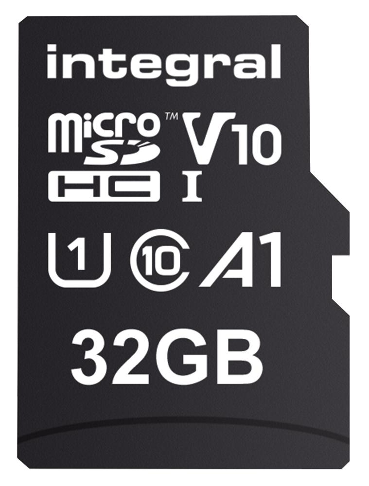 INMSDH32G-100V10 32GB MICROSDHC V10 UHS-I U1 INTEGRAL