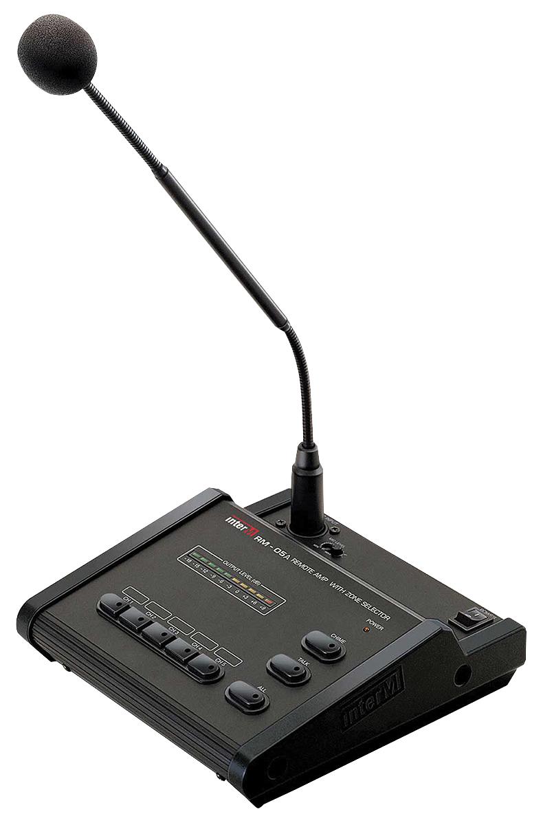 RM-05A 5 ZONE MICROPHONE INTER M