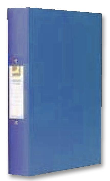 KF02003 X1 RING BINDER A4 BLUE Q CONNECT
