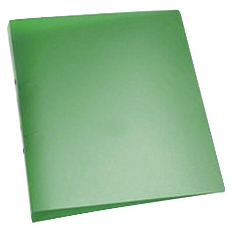 KF02484 RING BINDERS POLY GREEN Q CONNECT