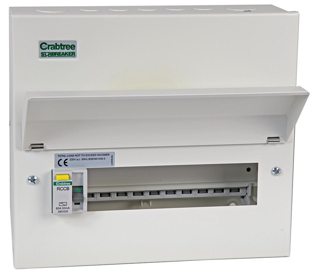 510/383B STARBREAKER METAL 80A 30MA RCCB +10 CRABTREE