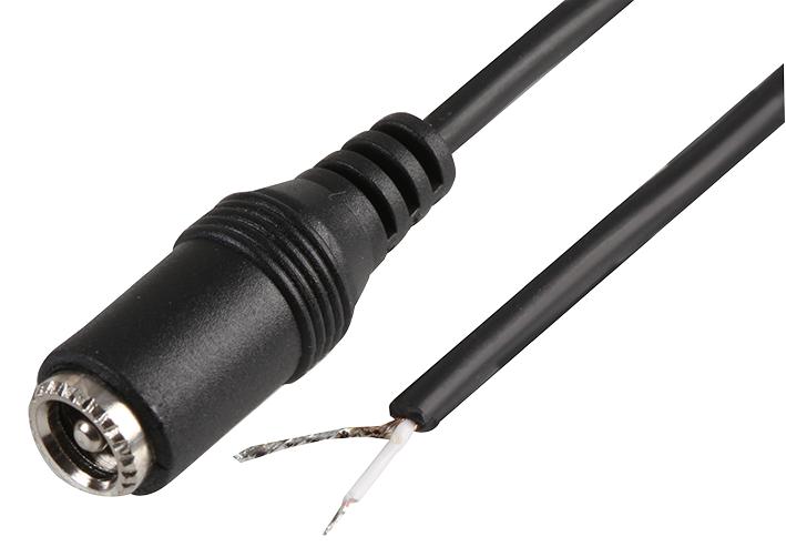 PPW00013 LEAD, DC POWER, 2.5MM SKT - BARE END, 2M PRO POWER