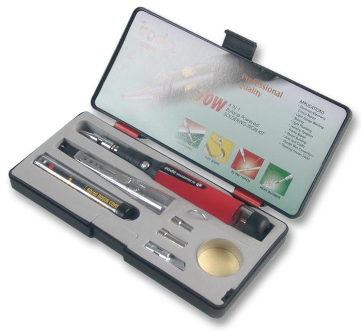 PRO-70K KIT, SOLDERING IRON, 210DEG-450DEG, GAS IRODA