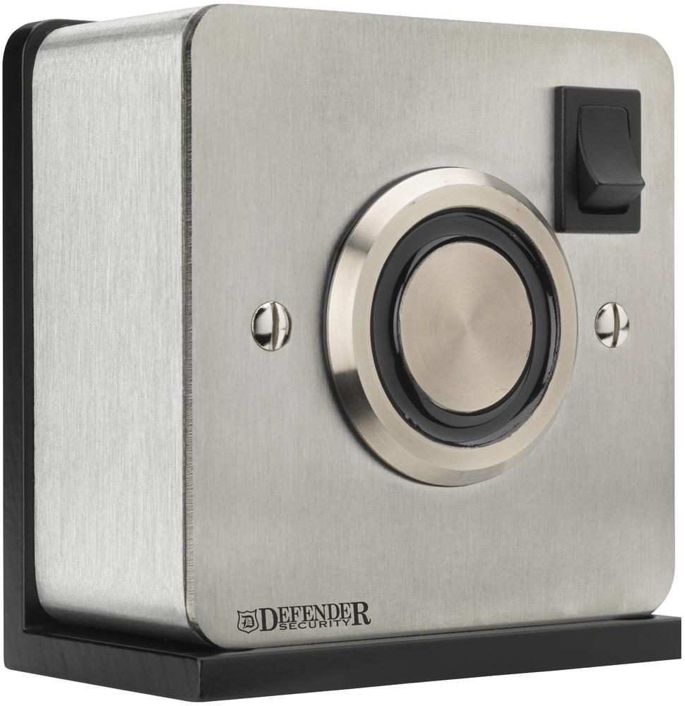 DEF-0501F-1F MAGNETIC DOOR HOLDER FLOOR MNT KIT, SSS DEFENDER SECURITY