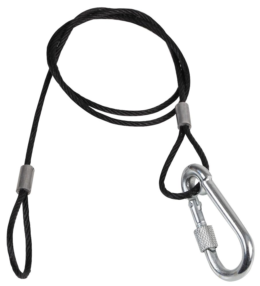 PLS00470A SAFETY BOND, BLACK WIRE, 3MM X750MM PULSE