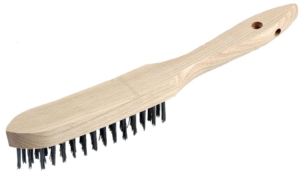 21-0419 WIRE BRUSH, 4 ROW DURATOOL