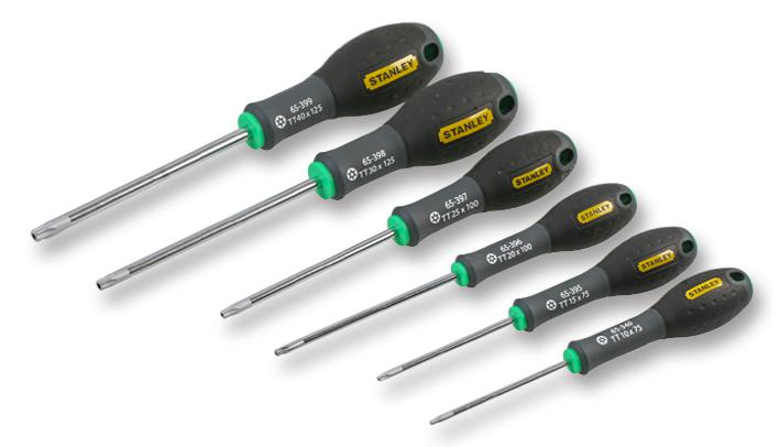 0-65-099 SCREWDRIVER SET 6PC T.TORX STANLEY FAT MAX