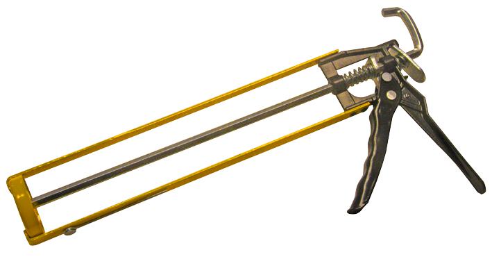 32-200 CAULKING GUN, SKELETON, 9" ROUGHNECK