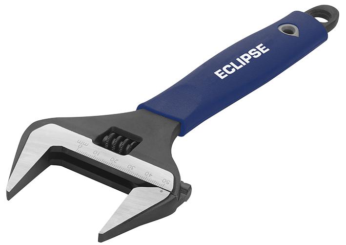 ADJW8WJ ADJUSTABLE WRENCH, WIDE JAW, 8" ECLIPSE