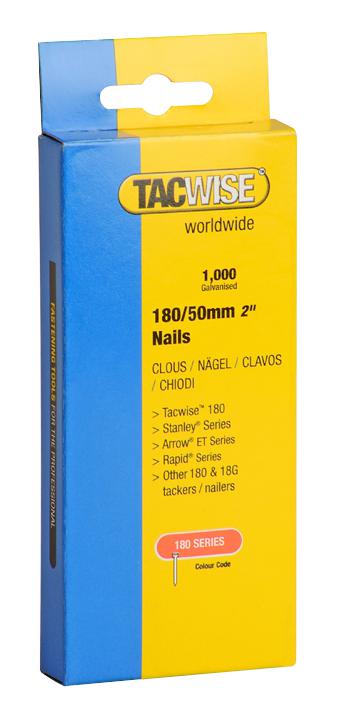1156 NAILS,180TYPE, 50MM/2 IN (PK1000) TACWISE PLC