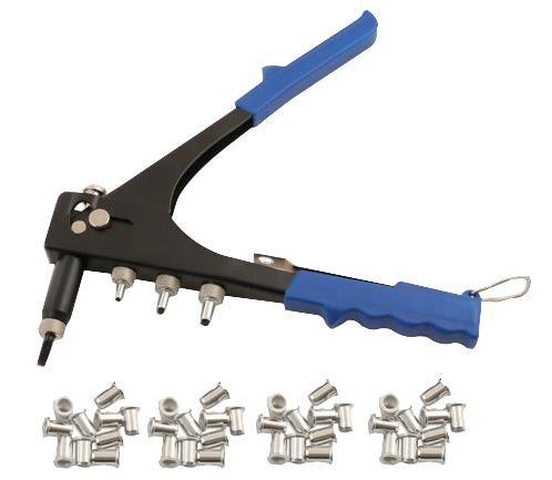 979 NUT RIVETER + 40 NUT RIVETS LASER