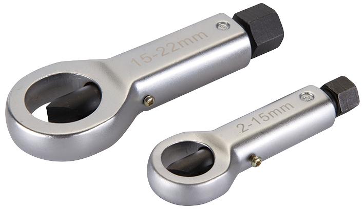 PC70 NUT SPLITTER SET (2PC) SILVERLINE
