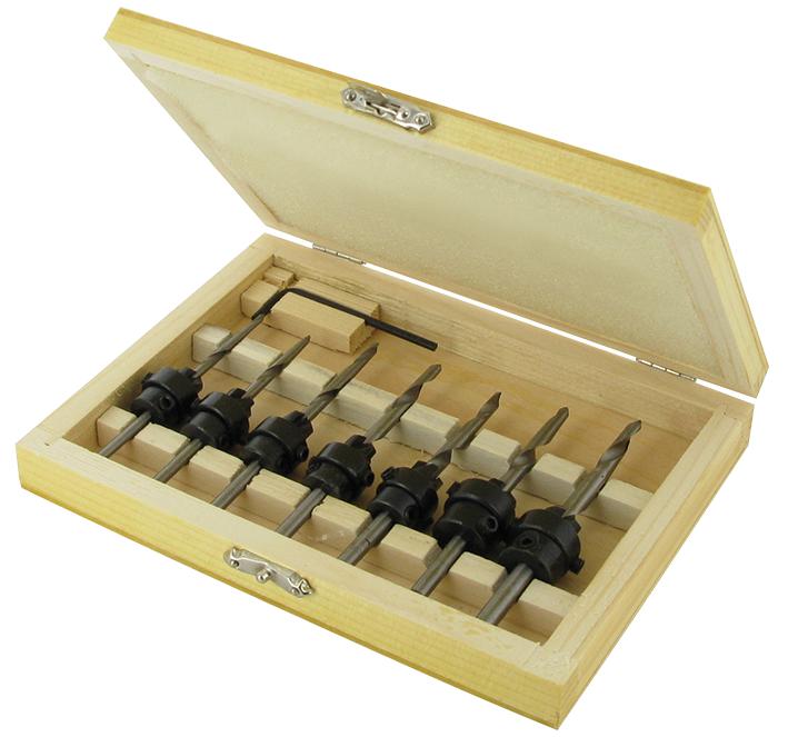 273222 DRILL AND COUNTERSINK SET (7PC) SILVERLINE