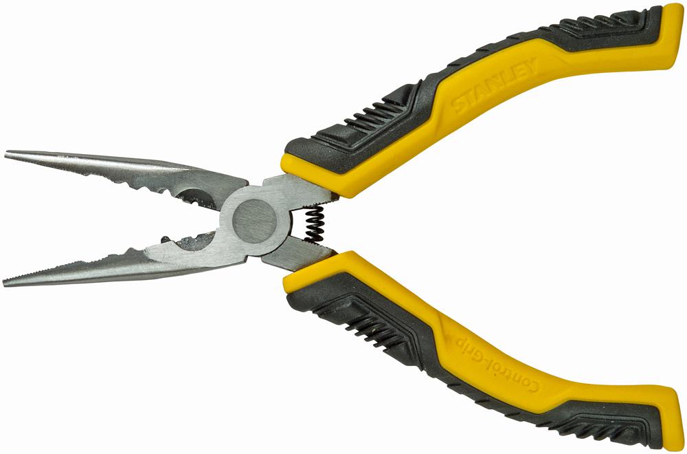 STHT0-74363 150MM LONGNOSE CONTROL GRIP PLIERS STANLEY