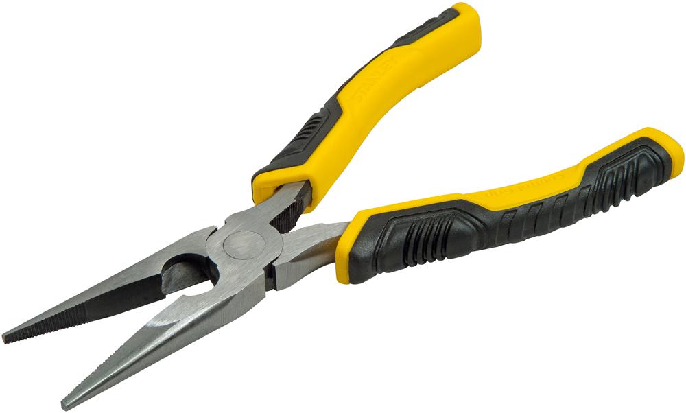 STHT0-74364 200MM LONGNOSE CONTROL GRIP PLIERS STANLEY
