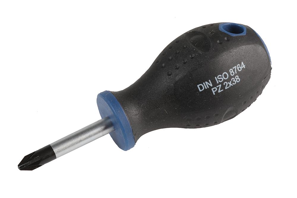 D03435 POZIDRIV SCREWDRIVER, PZ2 X 38MM DURATOOL