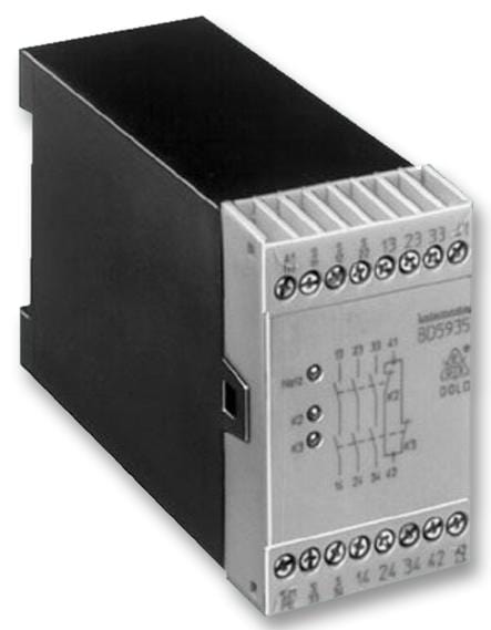 DOLD Safety BD 5935.48 DC 24V RELAY, SAFETY, 3NO, SPST-NC, 250VAC, 5A DOLD 9514376 BD 5935.48 DC 24V