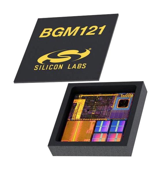 SILICON LABS Bluetooth Module BGM121A256V2 BLUETOOTH SIP MODULE, 2.4GHZ, 200M SILICON LABS 2758472 BGM121A256V2