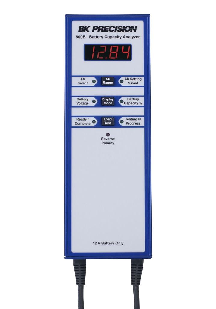 B&K PRECISION Battery BK600B BATTERY ANALYZER, LEAD ACID, 12V B&K PRECISION 2532592 BK600B
