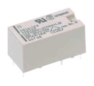 PANASONIC Power - General Purpose DE2A-L-5V POWER RELAY, DPST, 5VDC, 8A, THD PANASONIC 2503668 DE2A-L-5V