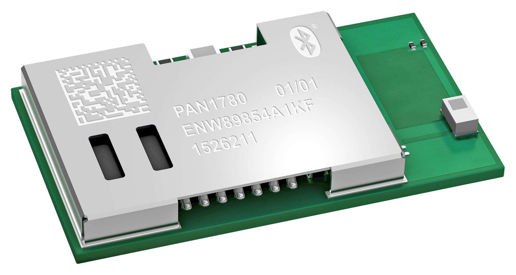 PANASONIC Bluetooth Module ENW89854A1KF BLUETOOTH LOW ENERGY MODULE, V5.0, 2MBPS PANASONIC 3359898 ENW89854A1KF