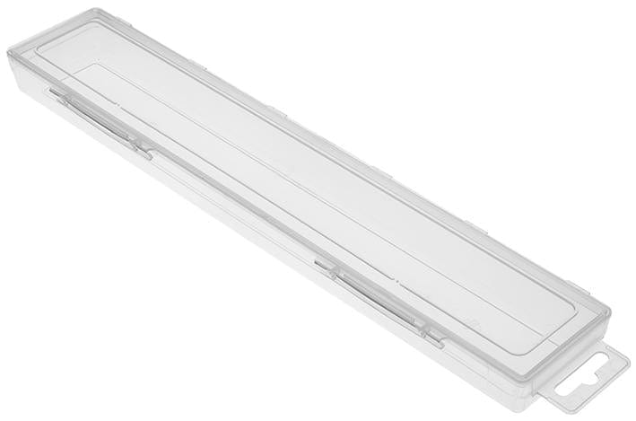 MULTICOMP PRO Boxes F4 STORAGE BOX, 1 COMPARTMENT, TRANSPARENT MULTICOMP PRO 2663650 F4