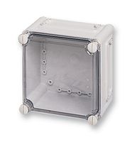 EKHA 130 T ENCLOSURE - Plastic Enclosure, IK08 / IK09, Wall Mount, Polycarbonate, 130 mm, 190 mm, 190 mm, IP66, IP67 - FIBOX