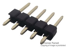 M20-9990545 - Pin Header, Board-to-Board, 2.54 mm, 1 Rows, 5 Contacts, Through Hole, M20 - HARWIN
