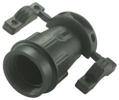 UTG12AC - Circular Connector Clamp, Straight w/ strain relief, 12, 12.8 mm, Plastic, Souriau Trim Trio UTG - SOURIAU-SUNBANK / EATON