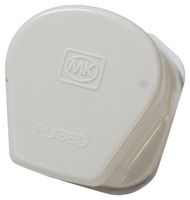 646WHI - Safety Plug, 13A Fused, BS 1363, White, UK - HONEYWELL