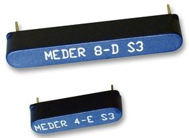 MK6-5-B - Reed Switch, MK6 Series, PCB Mount, 15 mm, SPST-NO, 10 W, 200 Vac/dc, 0.5 A, 10 to 15 AT - STANDEXMEDER