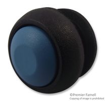 ISR3SAD100 - Industrial Pushbutton Switch, IS Series, 13.6 mm, SPST-NO, Momentary, Round, Blue - APEM
