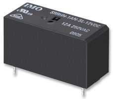 SRRHN-1CN-SL-12VDC - General Purpose Relay, SRRHN Series, Power, Non Latching, SPDT, 12 VDC, 12 A - IMO PRECISION CONTROLS