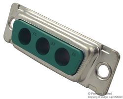 DA3W3SA00LF - Combination Layout D Sub Connector, Mixed Power, DW, DA-3W3, Receptacle, 3 Contacts, Solder - AMPHENOL COMMUNICATIONS SOLUTIONS