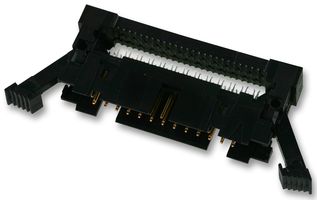 1-111504-5 - IDC Connector, Latched, IDC Plug, Male, 2.54 mm, 2 Row, 14 Contacts, Cable Mount - AMP - TE CONNECTIVITY