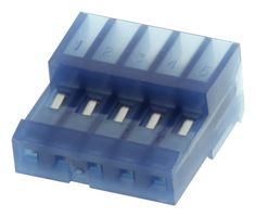 3-640442-5 - IDC Connector, 26 AWG, IDC Receptacle, Female, 2.54 mm, 1 Row, 5 Contacts, Cable Mount - AMP - TE CONNECTIVITY