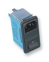 RIQ-0442-H2 - Filtered IEC Power Entry Module, IEC C14, General Purpose, 4 A, 250 VAC, 2-Pole Switch - ROXBURGH EMC
