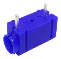 571-0200-01 - Test Jack, 4mm Dia Test Plugs, 10 A, 1.94 mm, 50 V, Blue, 571 - DELTRON COMPONENTS