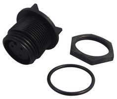 PX0413/03S/PC - Circular Connector, IP68, Rear Mount, Buccaneer 400 Series, Panel Mount Receptacle, 3 Contacts - BULGIN LIMITED