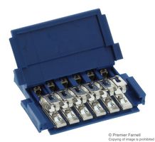 65801-006LF - FFC / FPC Board Connector, Planar, 2.54 mm, 6 Contacts, Receptacle, FCI Clincher 65801, IDC / IDT - AMPHENOL COMMUNICATIONS SOLUTIONS