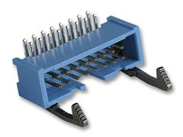 2-1761607-6 - Pin Header, Right Angle, Wire-to-Board, 2.54 mm, 2 Rows, 16 Contacts, Through Hole Right Angle - AMP - TE CONNECTIVITY