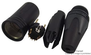 NC5MXX-B - XLR Connector, 5 Contacts, Plug, Cable Mount, Gold Plated Contacts, Metal Body, XX - NEUTRIK