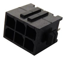 3-794630-6 - Pin Header, Wire-to-Board, 3 mm, 2 Rows, 6 Contacts, Through Hole Straight, Micro MATE-N-LOK - AMP - TE CONNECTIVITY