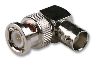 B5072A1-ND3G-50 - RF / Coaxial Adapter, BNC, Plug, BNC, Jack, Right Angle Adapter, 50 ohm - AMPHENOL RF