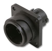 C016 10C008 000 1 - Circular Connector, C16-3 Series, Flange Mount Receptacle, 9 Contacts, Crimp Pin, Bayonet - AMPHENOL SINE/TUCHEL
