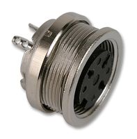 C091 31N012 2002 - Circular Connector, C091D Series, Panel Mount Receptacle, 12 Contacts, Solder Socket, Metal Body - AMPHENOL SINE/TUCHEL