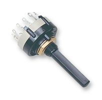 CK1034 - Rotary Switch, 12 Position, 1 Pole, 30 °, 150 mA, 250 V, CK - LORLIN
