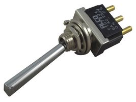 FTD79 - Toggle Switch, On-On, SPDT, Non Illuminated, F, Panel Mount, 6 A - TE CONNECTIVITY